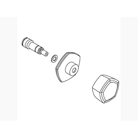 Kohler Knob Handle Assy 1411893-BMB